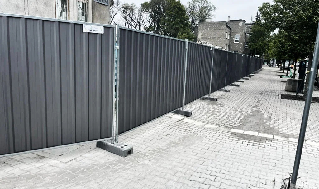 ogrodzenia tymczasowe