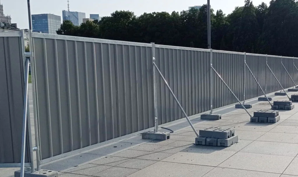 ogrodzenia tymczasowe